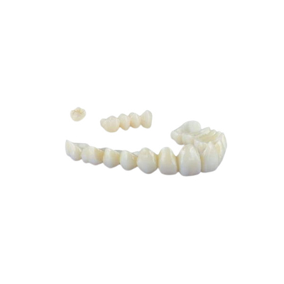Крона зуба Zirconia лаборатории Китая зубоврачебная отсутствие зубов фарфора Zirconia раздражения