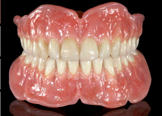Denture гибкой резиновой съемной зубоврачебной кроны частично легкий поддерживает
