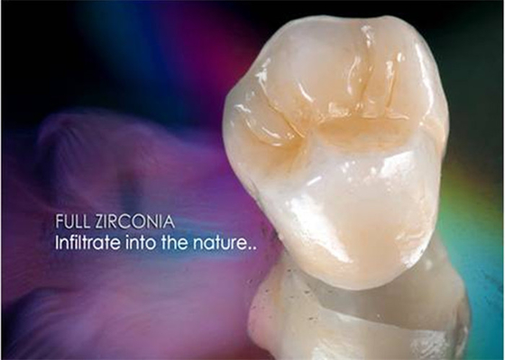 Ультра крепко лощить Все-керамический полировать кроны имплантируйте Dentures зубоврачебные